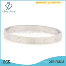 Hot sale 316l stainless steel silver bangle ,bracelet bracelet for women